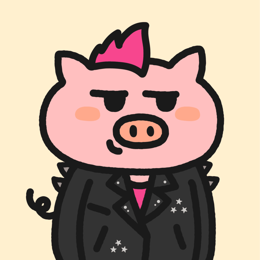 Cute Pigs#3バンドマン