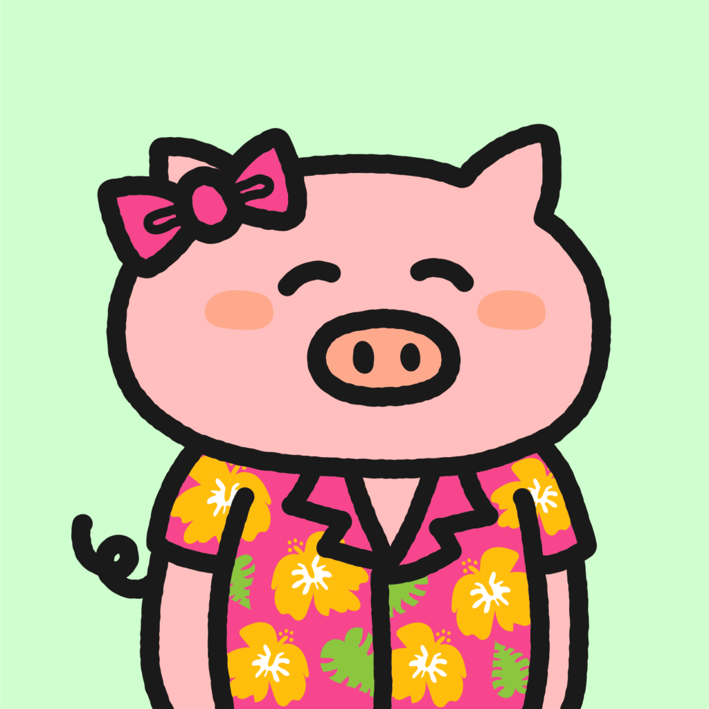 Cute Pigs#4ツアーガイド