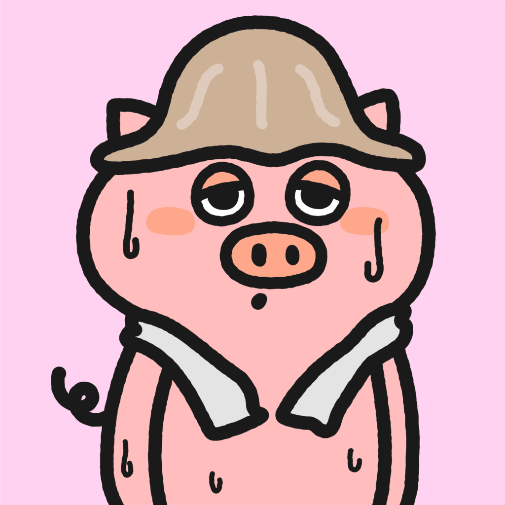 Cute Pigs #6 サウナー