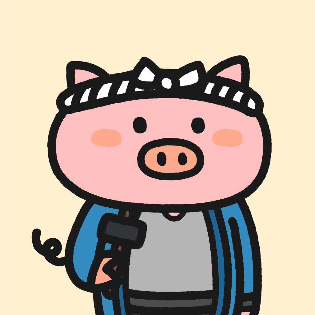 Cute Pigs #11 大工